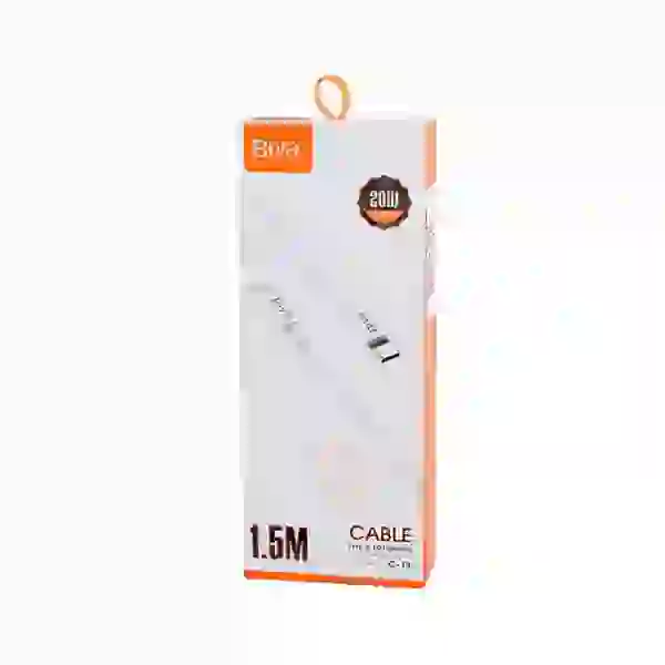 کابل لایتنینگ به Type C بیوا Biva C-13 طول 1.5 متر شدت توان 20 وات - Image 3
