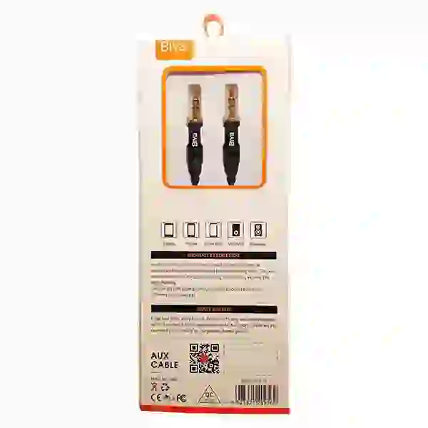 کابل انتقال صدا Aux بیوا Biva AUX-01 طول 1.2 متر - Image 4