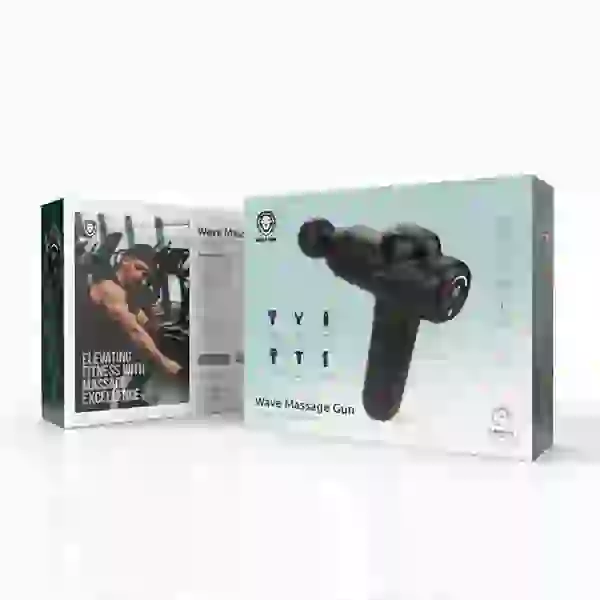 ماساژور تفنگی گرین لاین Green Lion Wave Massage Gun GNWVEMASGUNBK - Image 5