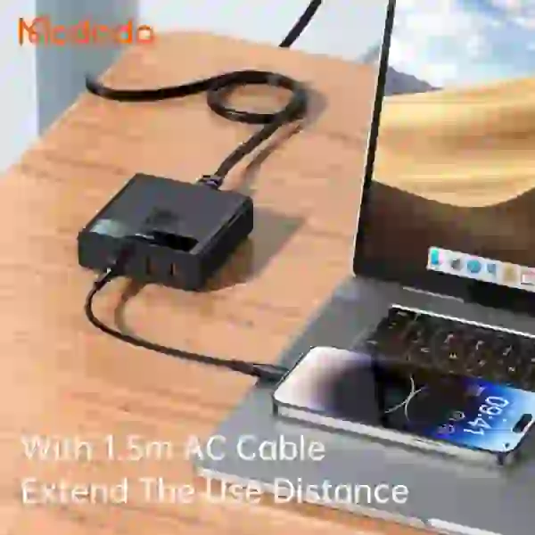 هاب شارژر 4 پورت مک دودو Mcdodo CH-1802 توان 100 وات - Image 6