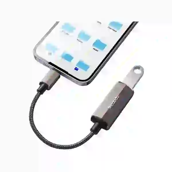 تبدیل لایتنینگ اتصال همزمان شارژر و USB مک دودو Mcdodo CA-2690 - Image 6