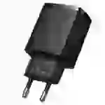 شارژر دیواری فست شارژ بیسوس Baseus Compact Quick Charger U+C PD QC CCCP20UE CCXJ-B01 EU توان 20 وات