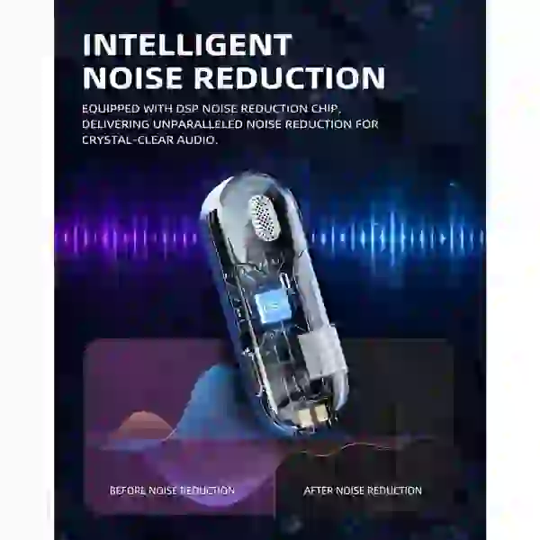 میکروفون یقه‌ ای تایپ سی بیوا Biva Wireless Microphone WM-04 - Image 2