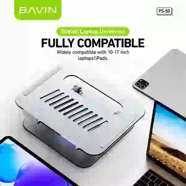 استند لپ تاپ باوین Bavin PS-50 بابازوی قابل تنظیم تا 180 درجه - Image 2