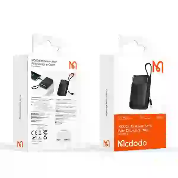 پاوربانک 10000 مک دودو Mcdodo MC-3243 توان 22.5 وات و کابل تایپ سی - Image 4