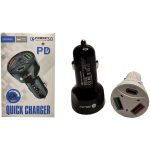 شارژر فندکی مدل QC3.0 PD-55W