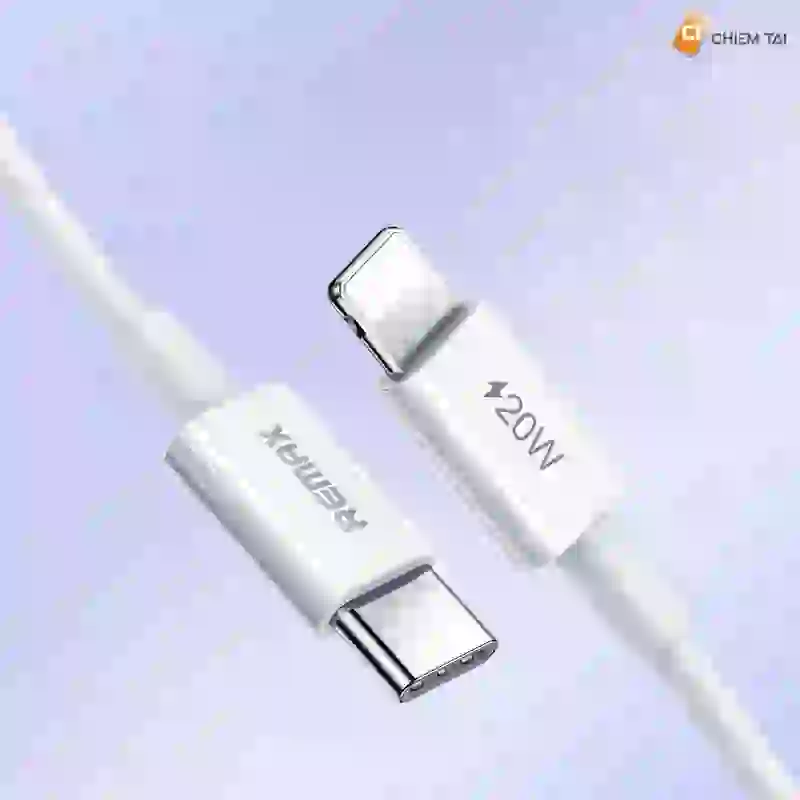 کابل تبدیل تایپ سی به لایتنینگ ریمکس مدل RC-C026 طول 1 متر 20 وات PD - Image 3