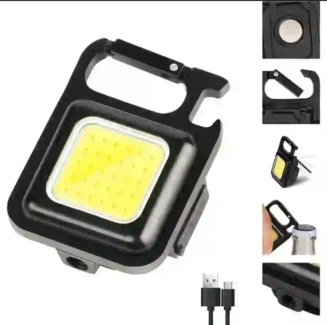 چراغ LED شارژی کمپی مربعی کوچک - Image 8