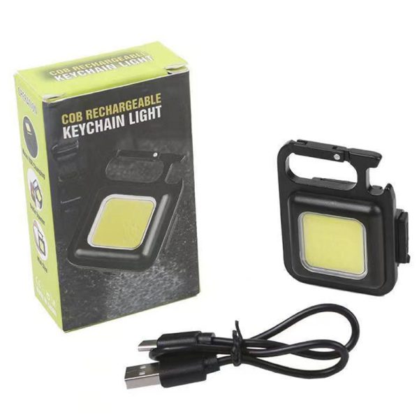 چراغ LED شارژی کمپی مربعی کوچک
