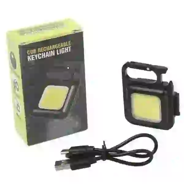 چراغ LED شارژی کمپی مربعی کوچک